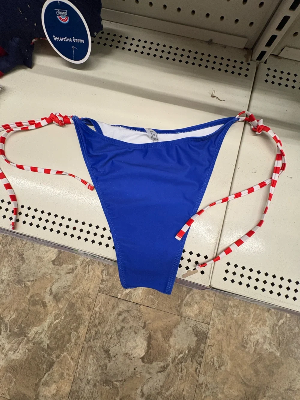 USA Graphic Blue Women’s Swimsuit Bottoms Only